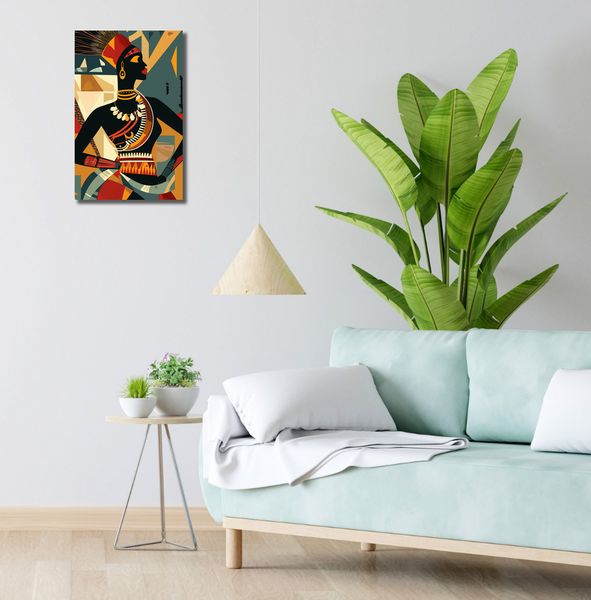 Obraz 30x50cm Afrykańska Mozaika zdjęcie 2