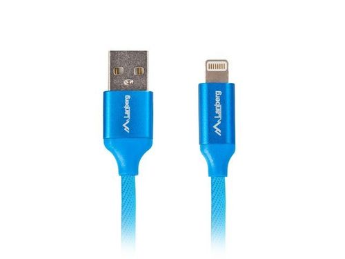 Kabel Premium Lightning - USB-A M/M 1.8m niebieski na Arena.pl
