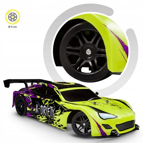 Samochód Auto RC DRIFT DRIFTING do DRIFTU ZDALNIE STEROWANY 1:16 20km/h na Arena.pl