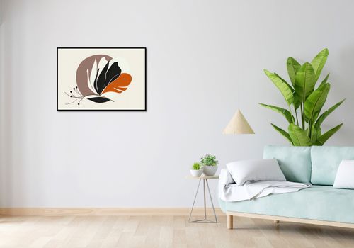 Plakat 84x59,5cm Elegancja Roślinna na Arena.pl