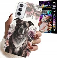 ETUI DO OPPO RENO12 5G - PITBULL GROŹNE PSY FUTERAŁ PLECKI CASE