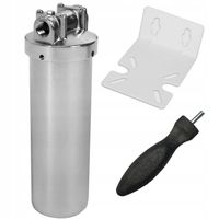 FILTR KORPUS FILTRA DO WODY GORĄCEJ 10' KORPUS 3/4' Stal nierdzewna kpl