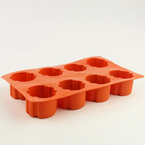 FORMA SILIKONOWA MONOPORCJE DO BABECZEK 17x29,5 CM 8SZT DESERY 3D MUSY na Arena.pl