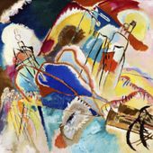 Plakat 70x70cm Improvisation No. 30,  Wassily Kandinsky Vintage