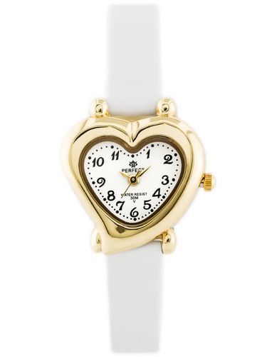 ZEGAREK DZIECIĘCY PERFECT - KOMUNIJNY - serduszko biały (zp836a) na Arena.pl