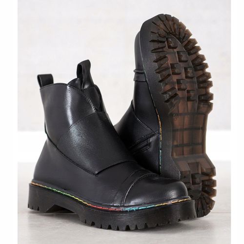 Czarne Workery Na Platformie r.38 na Arena.pl