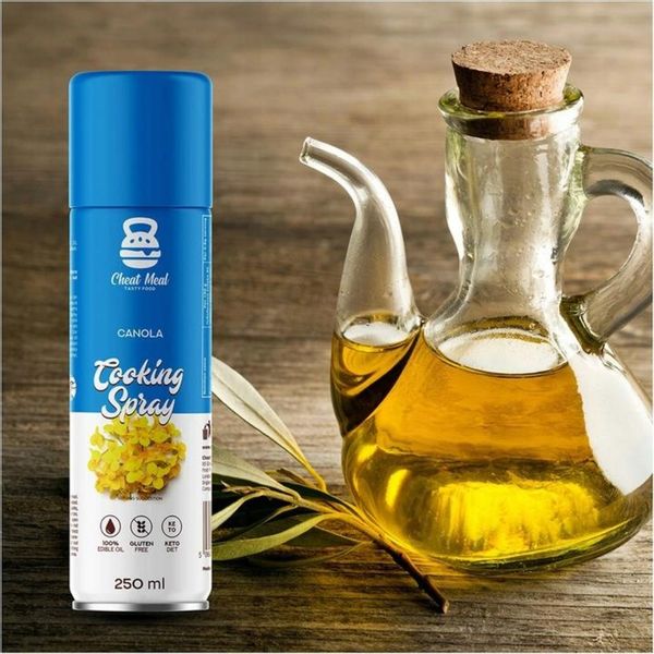 OLEJ RZEPAKOWY + OLIWA Z OLIWEK 250ml W sprayu 250 ML do smażenia ZESTAW zdjęcie 9