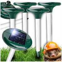 SILNY ODSTRASZACZ SOLARNY KRETÓW NORNIC GRYZONI NA KRETY NORNICE MYSZY 4X
