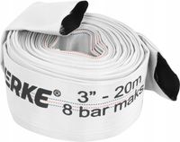 WĄŻ STRAŻACKI PARCIANY DO WODY BRUDNEJ SZAMBA 3" CALE 20M OGRODOWY DO POMPY