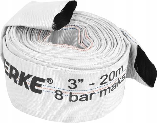 WĄŻ STRAŻACKI PARCIANY DO WODY BRUDNEJ SZAMBA 3" CALE 20M OGRODOWY DO POMPY na Arena.pl