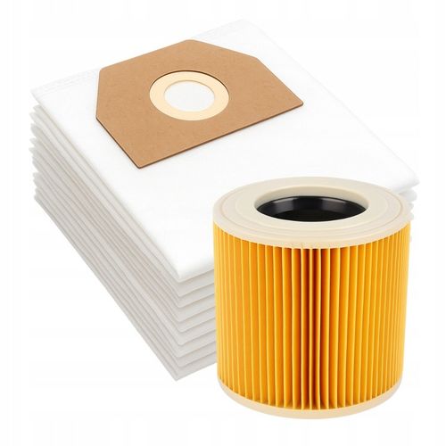 10x WORKI DO ODKURZACZA KARCHER WD3 WD 3 MV3 WD2 SE4001 KWD3 zestaw + na Arena.pl