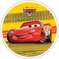 Opłatek na tort Urodziny Cars Auta Samochody Zig Zag Mcqueen