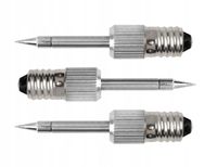 HOGERT HT2C340 ZESTAW GROTÓW DO LUTOWNICY AKUMULATOROWEJ 3szt UCHWYT E10