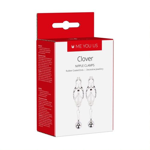 me you us clover nipple clamp silver na Arena.pl