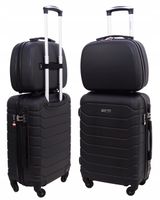 ZESTAW WALIZEK 2w1 WALIZKA NA KÓŁKACH + KUFEREK GRAVITT 931 WIZZAIR