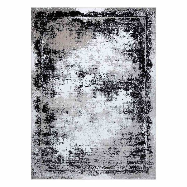 RUG/LU/MOSSE/VINTAGE/GREY+BLACK/80x150 zdjęcie 1