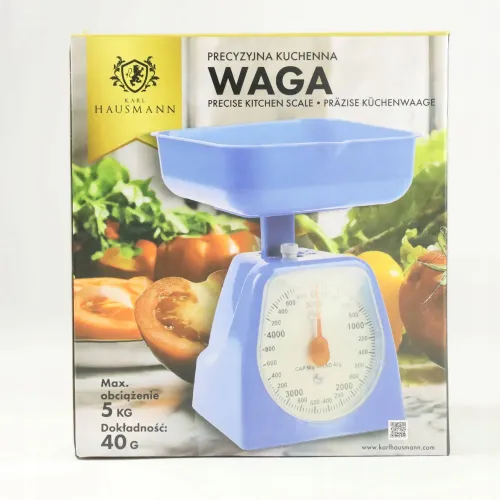 TRADYCYJNA WAGA KUCHENNA MECHANICZNA Z CZYTELNĄ TARCZĄ RETRO STYL SOLIDNA na Arena.pl