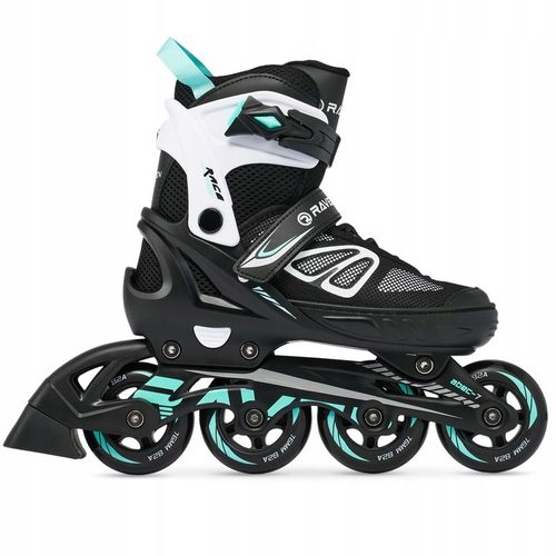 Rolki Regulowane RAVEN Advance Black/Mint 35-39 na Arena.pl