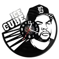 Zegar ścienny z płyty winylowej Ice Cube 1658.14