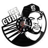 Zegar ścienny z płyty winylowej Ice Cube 1658.14