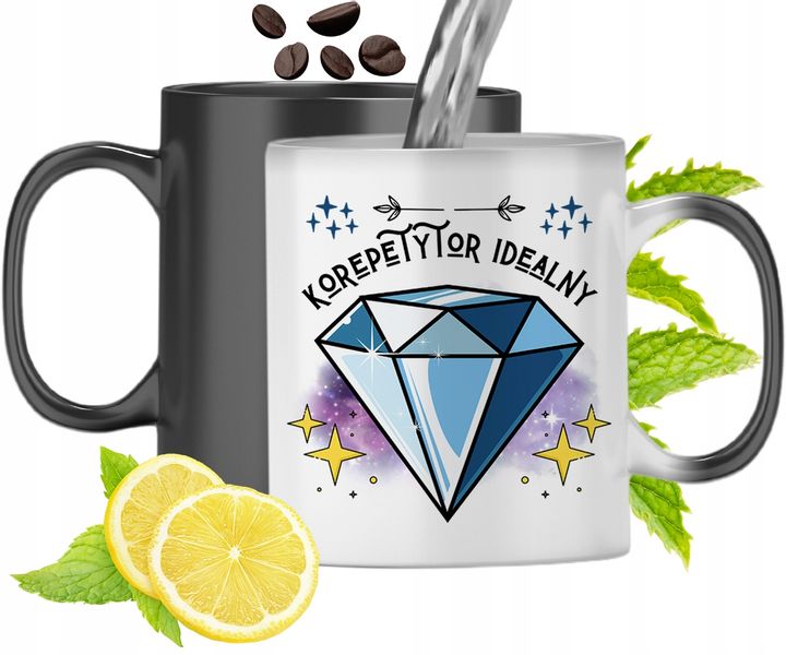 Dla Korepetytora Kubek Magiczny Na Prezent Z Nadrukiem Ze Zdjęciem zdjęcie 1