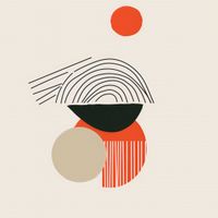 Plakat 50x50cm Centralne Słońce