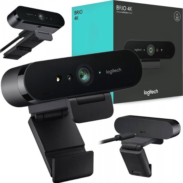 Kamera kamerka internetowa HD 4K LOGITECH BRIO zdjęcie 1