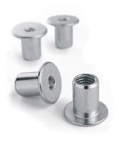 nakrętka eriksona z łem płaskim ocynkowana m-8 - m-8 er