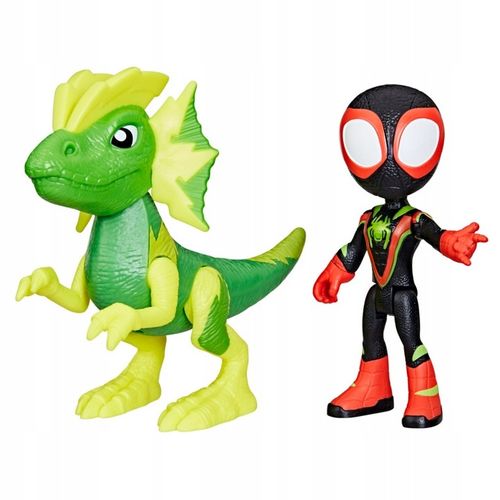 Spider-Man Spidey Dino-Webs Zestaw figurek Miles i Electrosaurus Hasbro na Arena.pl