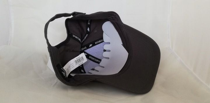 4F CZAPKA Z DASZKIEM H4L21 25S SZARA zdjęcie 4