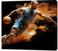 Obraz 100x90cm Przełomowy Drybling