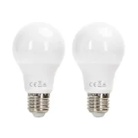 2 x Żarówka LED A60 E27 8W 730 lm ciepła barwa do salonu energooszczędna