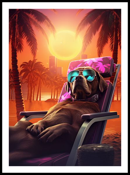 Plakat 50x70cm Lato w Stylu zdjęcie 3