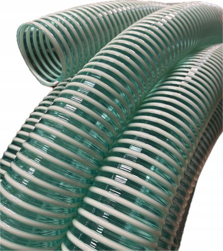 WĄŻ SSAWNY PCV DO WODY POMPY ZBROJONY FI 100 MM 4" 1MB na Arena.pl