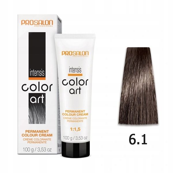 CHANTAL COLOR ART Farba do włosów 6,1 - 100ml zdjęcie 3