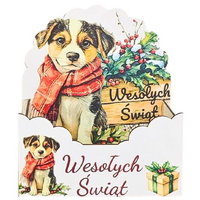 flower box świąteczny pudełko prezentowe mikołajki boże narodzenie