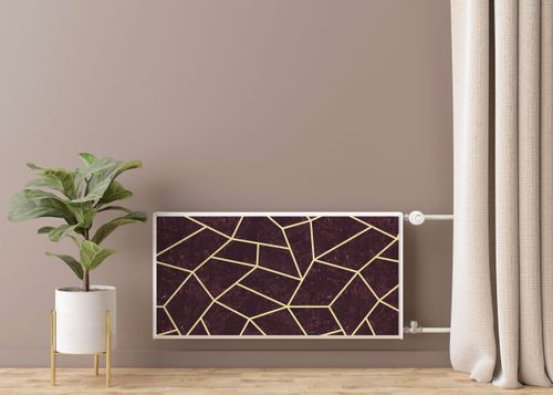 Osłona Magnetyczna Wzór GEOMETRYCZNY Marmur Styl Soho 120cm x 60cm na Arena.pl