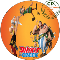 Opłatek waflowy na tort - ASTERIX & OBELIX