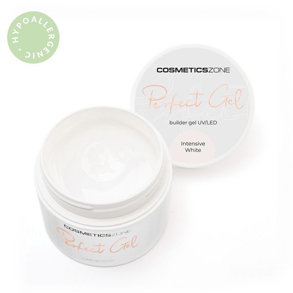Cosmetics Zone Żel do przedłużania UV LED biały - Intensive White 5ml zdjęcie 1
