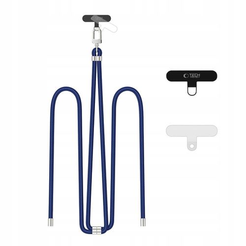 TECH-PROTECT C7S ROPE CROSSBODY STRAP NAVY BLUE/SILVER na Arena.pl