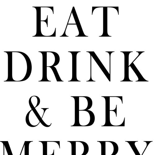 Deco Panel, Typografia eat drink 80x120 na Arena.pl