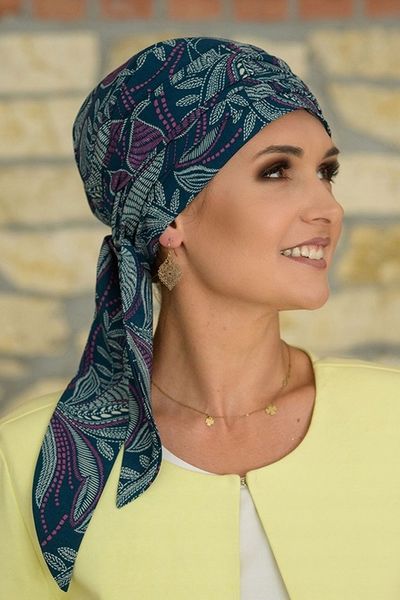 CHUSTA BASIA SZYFON Turbany LIDIA 1/55 zdjęcie 5