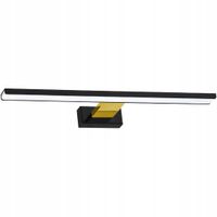 2X KINKIET LED KINKIET ŁAZIENKOWY KINKIET ŚCIENNY SHINE BLACK/GOLD 60cm 13,