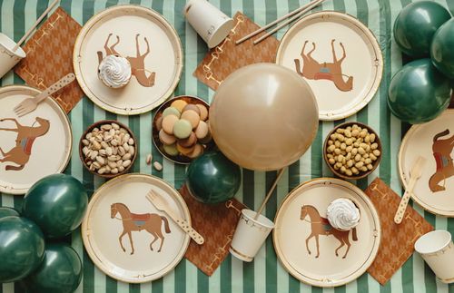 Talerzyki Koń, 23 cm, mix na Arena.pl