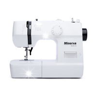 Maszyna do szycia domowa mechaniczna mocna Minerva MAX30 dla początkujących