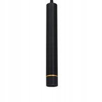 2X TRACK LIGHT PENDANT BLACK/GOLD 3W LED