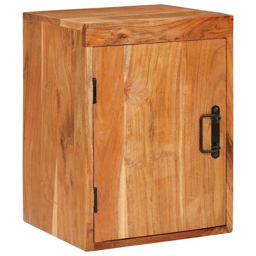 Stolik nocny 2 pcs Brązowy 35 x 33 x 48 cm Drewno akacjowe na Arena.pl