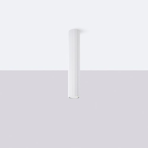 Plafon KARBON 40 biały na Arena.pl