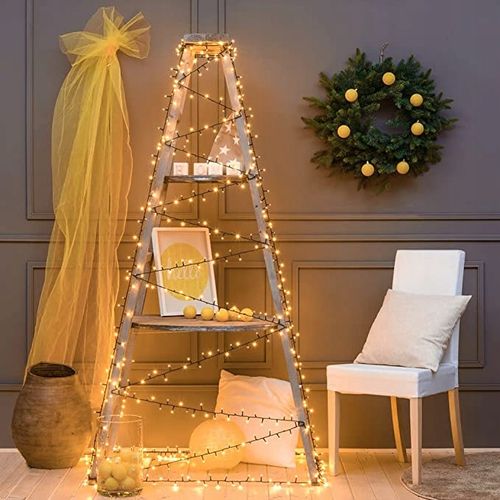 LAMPKI CHOINKOWE 500 LED ZEW/WEW BIAŁE CIEPŁE 35m na Arena.pl