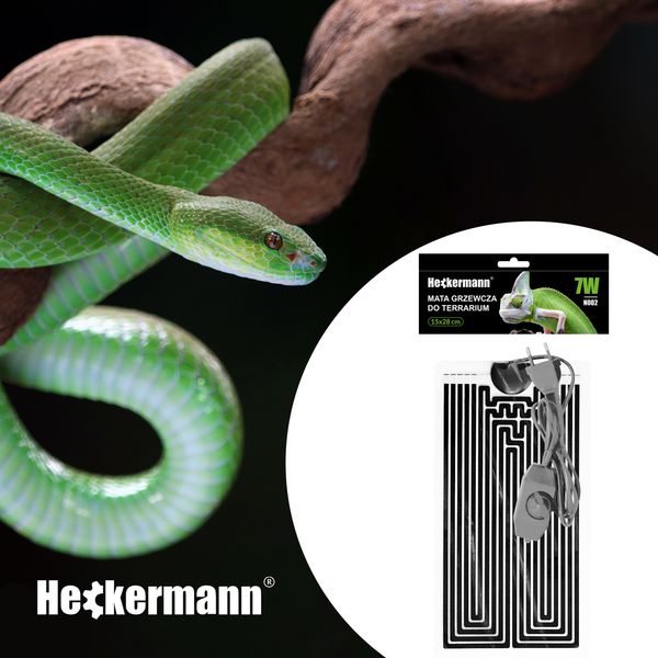 Mata grzewcza do terrarium 15x28cm Heckermann zdjęcie 8